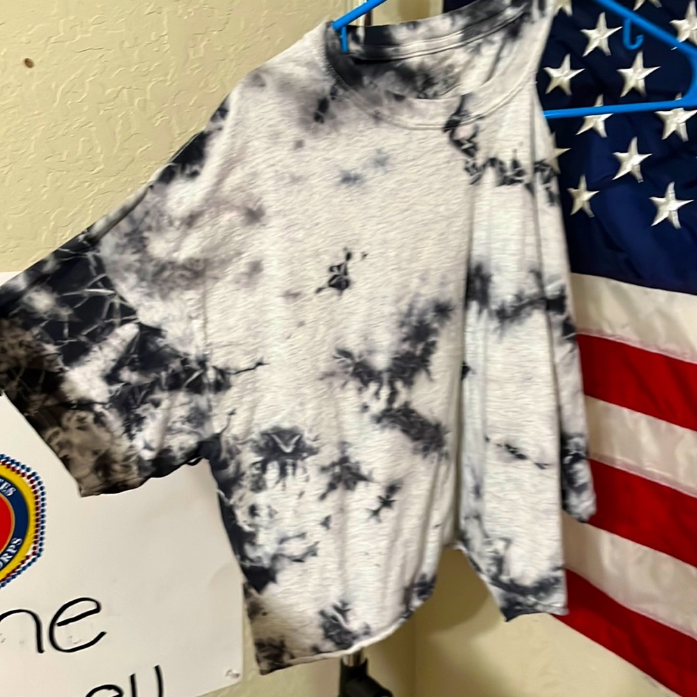 Cropped off the shoulder shirt